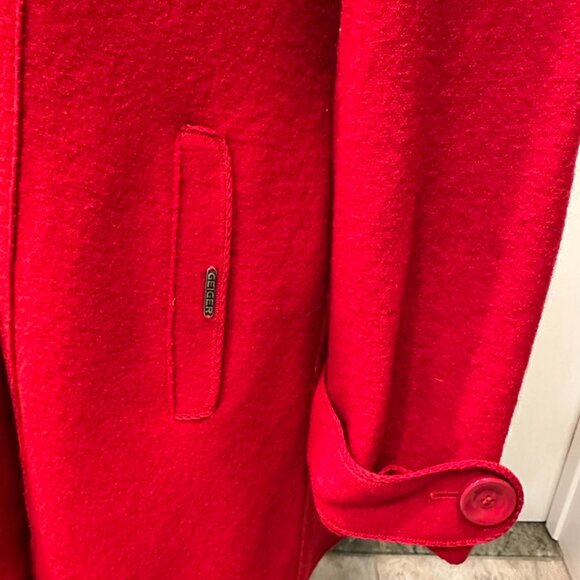 Geiger Collection Boiled Wool Coat - Picture 4 of 10